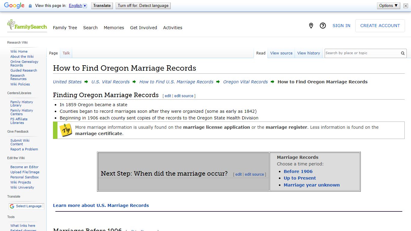How to Find Oregon Marriage Records • FamilySearch